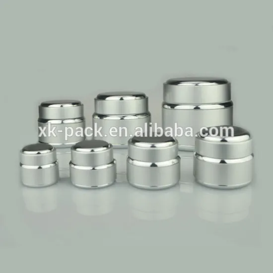 cosmetics cream empty jar