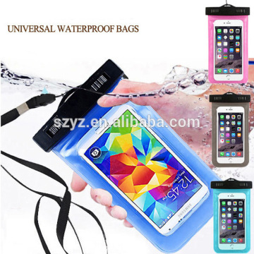 New 100% Sealed Waterproof Bag Case Pouch Phone Cases for iPhone 6/6 Plus/5S Samsung Galaxy S6/S5/S4/ Samsung Note Most Phones