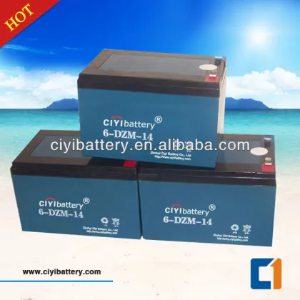 E-Bike Battery 12V 14AH 6DZM14 BatteryLead Acid Battery