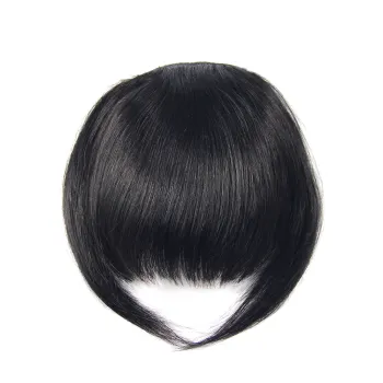100% remy Brazilian human Front Hair Bangs Extension Clip in Bang Hair Fringe