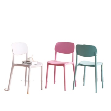 Modern Minimalist Plastic Stool for Dining and Leisure