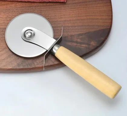 Premium Easy To Clean Stainless Steel Super Sharp Large Pizza Cutter Wheel