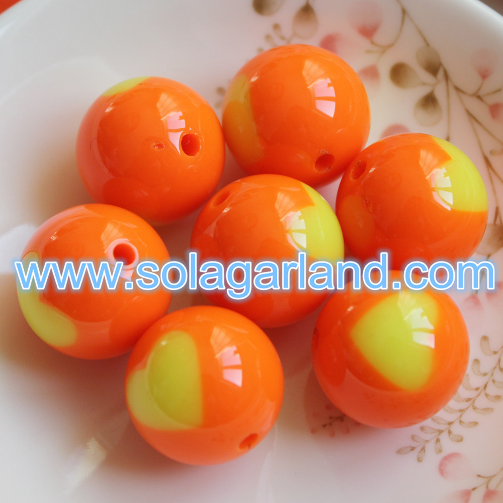 20MM Round Gumball Beads Charms