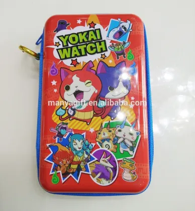 Yokai Watch Tin Zipper Coin Box/Gift Box/ Card Puzzle Box