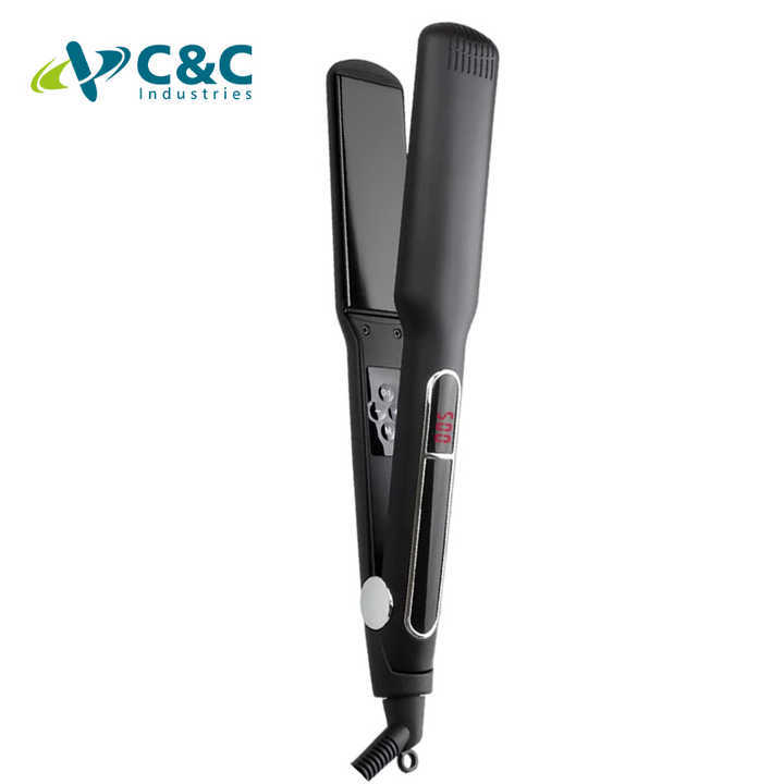 Professional Ceramic Flat Iron with LCD Display