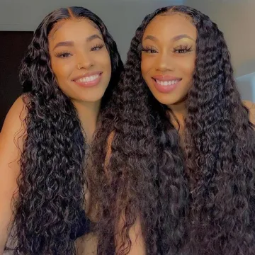 100% Raw Virgin Indian Human Hair Wig Kinky Curly HD Full Lace Frontal Wig Pre Plucked Lace Front Wig for Black Women