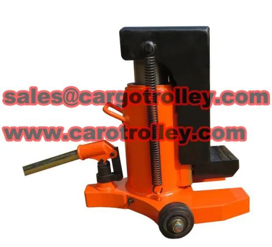 Toe jack lifting up equipments