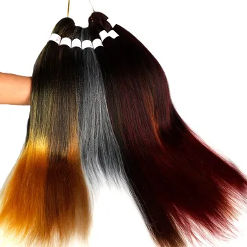 Ombre Expression Braiding Hair Ultra hot water Ez Braid Hair Darling Yaki Synthetic Hair Braids