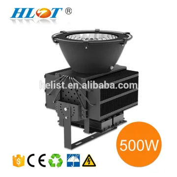 Super bright led flood light 500w led badminton court light with 5 years warranty