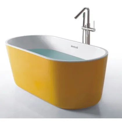 Popular Fiber glass love shaped bathtub hot tub
