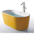 Beliebte Fiberglas herzförmige 2-Personen-Whirlpool-Badewanne