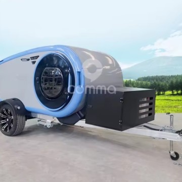 Off-road mini Travel Trailer Rv Camper trailer caravan
