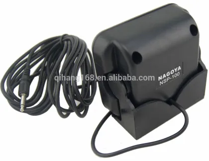 Mini external speaker NSP-100 for car radio mobile radio ham radio speaker