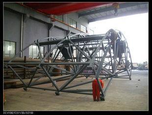 Heavy Steel Tube Structure Fabrication With GB , CNC Metal