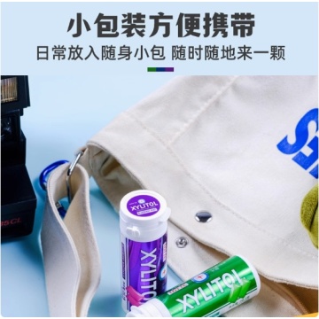 Lotte Mint Gum with Green Grape Candy