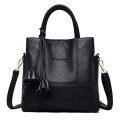 Business soft leather lady tote hand bags