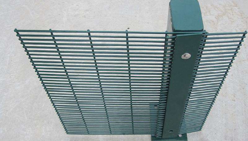 PVC revestido galvanizado valla de alta seguridad 358