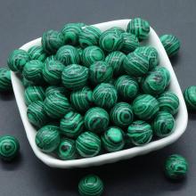 Boules de chakra malachite 16 mm pour la décoration de la maison de méditation