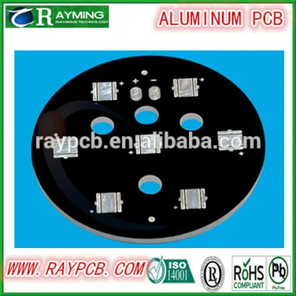 Aluminum metal core Black silkscreen 5oz high WMK pcb
