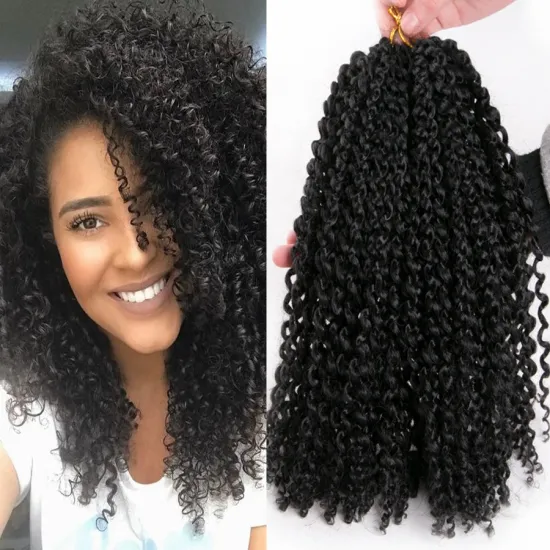 bug crochet braids hair 60g/pack synthetic 12 inch curly Braid ombre braiding hair extentions brown,black,afro curl marley braid