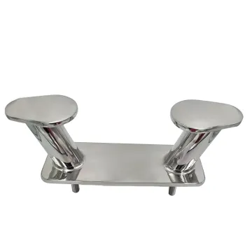 Heavy Duty Marine 316 Stainless Steel Double Horn Bollard Boat Cleat" could be simplified to:

"Marine 316 Stainless Steel Double Horn Bollard Boat Cleat" 

However, if we aim for a more concise and SEO-friendly title, we might consider:

"316 Stainless S
