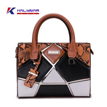 Stitching Fashion Trend Ladies Handbag