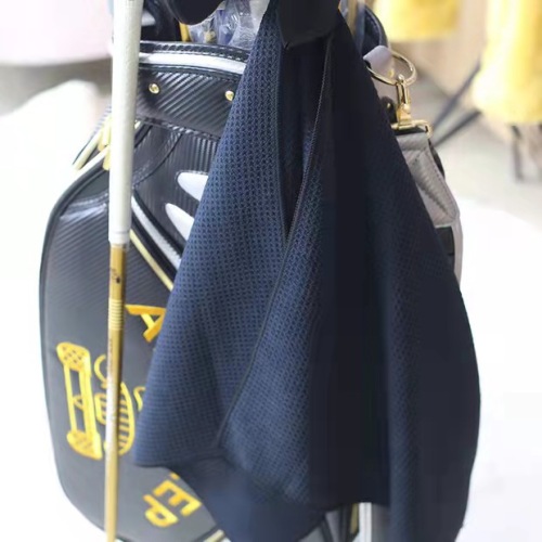 Waffle Best funny golf towel custom