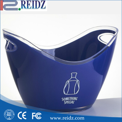Promotion Cheap Plastic Double Handle Scrub Ice Bucket