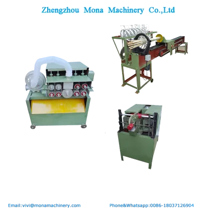 Wooden Chopsticks and Toothpick Production Machines: BBQ Bamboo Round Sticks Manufacturer