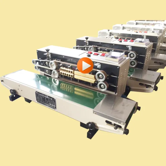 Guangzhou Automatic Continuous Foil Plastic Bag Embossing Sealing Machine