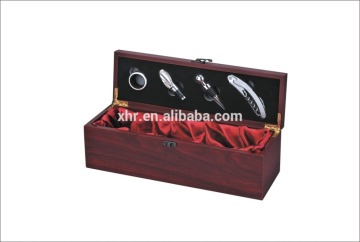 Red wine gift box.wine box.bottle wine tool set.bottle opener set