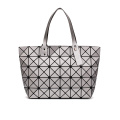 Bolso plegable de la nueva moda bolsa de diamante geométrico bolso de hombro único mate bolsa femenina