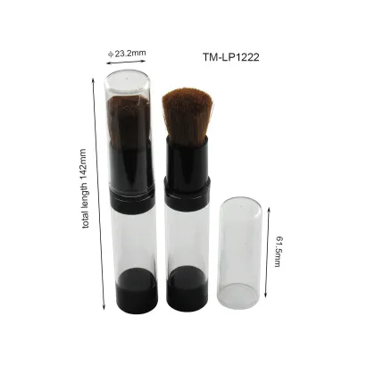 Plastic Loose Powder Brush Container - TM-P1204