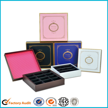 Chocolate Packaging Box Gift With Tray