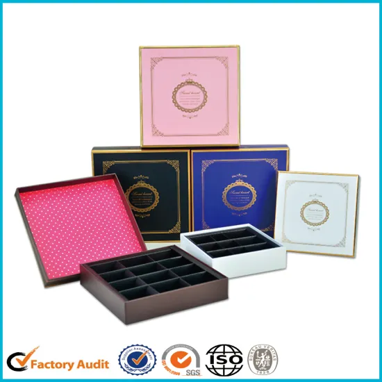 Chocolate Packaging Box Gift With Tray