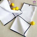 Embroider Solid color microfiber golf towel