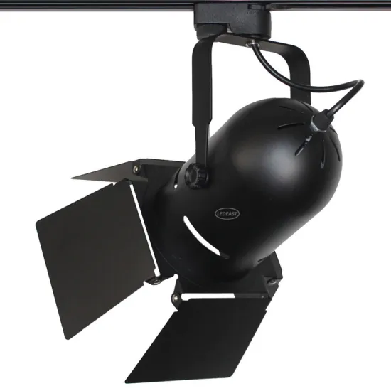 LEDEAST TBAX Socket Door Track Light Holder Par30 Spotlight Rail Light Stage Light Housing