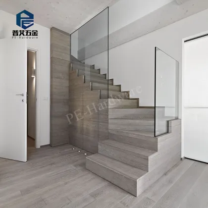 Affordable Spiral Steel Modular Wooden Stairs