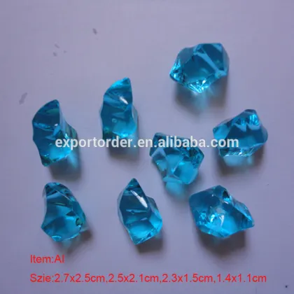 Clear acrylic crystal stone