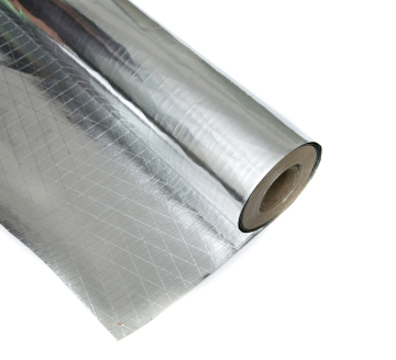 Professional Reinforced Aluminum Foil 3-Way Laminated Scrim Paper Aluminium Roofing Foil