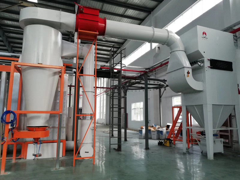 Stainless Steel Powder Coating Booth