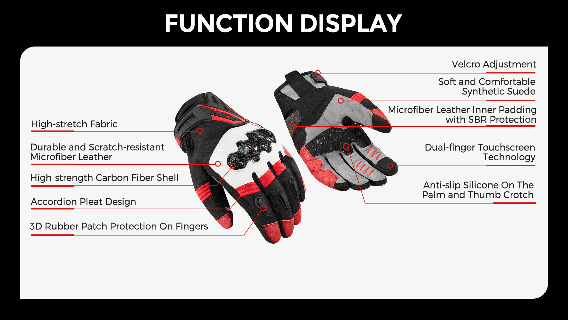 best heated moto gloves