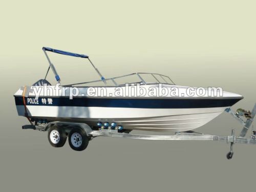 618 fiberglass high speed boats for patrol