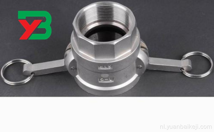 Koperen handvat snel connector