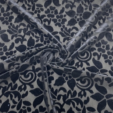 Jacquard Nylon Base Base Flor Padrão de tecido