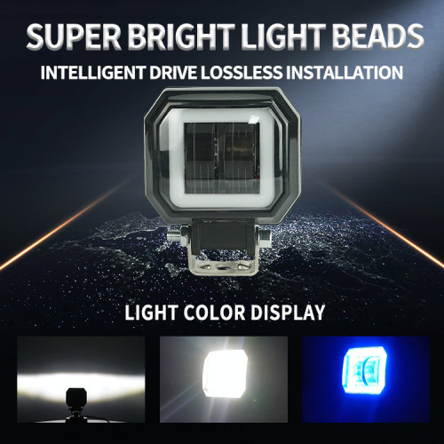 4X4Led Off Road Fog Light For Motorcycle Trucks
