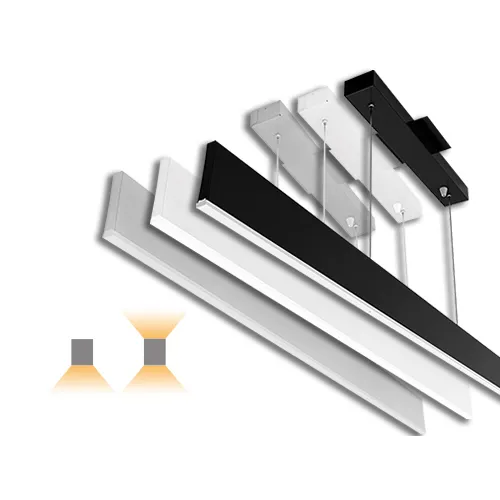 Customized Shaped Modern Suspended Slim Linear LED Lamp