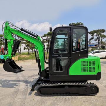 เครื่องจักรที่เคลื่อนที่แบบโลก 3TON 3.5TON DIGGER Excavator