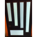 LED straight-face snap-on panel light