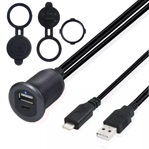 Aux Car Mount Flush Cable Extension